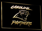 Carolina Panthers LED Neon Sign Electrical - Yellow - TheLedHeroes