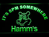 Hamm's It's 5pm Somewhere LED Neon Sign Electrical - Green - TheLedHeroes