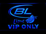 Bud Light Lime VIP Only LED Neon Sign USB - Blue - TheLedHeroes