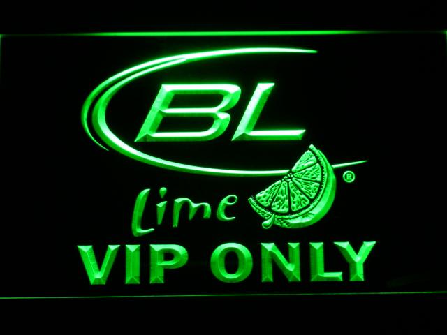 Bud Light Lime VIP Only LED Neon Sign Electrical - Green - TheLedHeroes