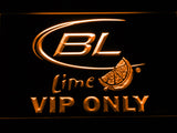 FREE Bud Light Lime VIP Only LED Sign - Orange - TheLedHeroes