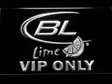 Bud Light Lime VIP Only LED Neon Sign Electrical - White - TheLedHeroes