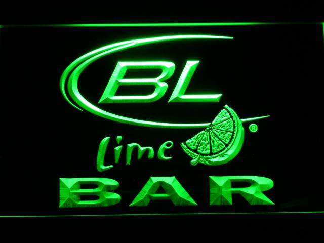 Bud Light Lime Bar LED Neon Sign Electrical - Green - TheLedHeroes