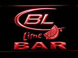 Bud Light Lime Bar LED Neon Sign Electrical - Red - TheLedHeroes