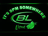 FREE Bud Light Lime It's 5pm Somewhere LED Sign -  - TheLedHeroes