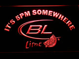 FREE Bud Light Lime It's 5pm Somewhere LED Sign -  - TheLedHeroes