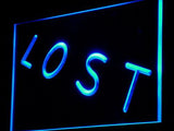 LOST LED Neon Sign Electrical - Blue - TheLedHeroes