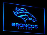 Denver Broncos LED Neon Sign Electrical - Blue - TheLedHeroes