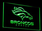 Denver Broncos LED Neon Sign Electrical - Green - TheLedHeroes