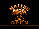 FREE Malibu Open LED Sign - Orange - TheLedHeroes