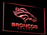 Denver Broncos LED Neon Sign Electrical - Red - TheLedHeroes