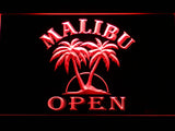 FREE Malibu Open LED Sign - Red - TheLedHeroes