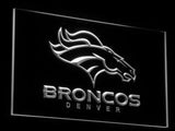 Denver Broncos LED Neon Sign Electrical - White - TheLedHeroes