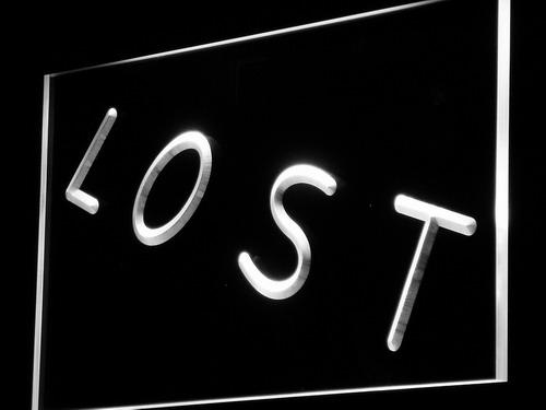 LOST LED Neon Sign Electrical - White - TheLedHeroes