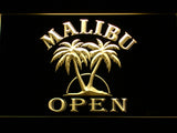 FREE Malibu Open LED Sign - Yellow - TheLedHeroes