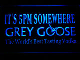 Grey Goose It's 5 pm Somewhere LED Sign - Blue - TheLedHeroes