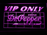 FREE Dr Pepper VIP Only LED Sign - Purple - TheLedHeroes