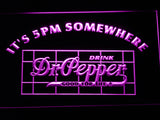 FREE Dr Pepper It's 5pm Somewhere LED Sign -  - TheLedHeroes