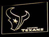 Houston Texans LED Sign - Yellow - TheLedHeroes