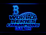 Boston Red Sox World Series Champions 04 LED Neon Sign Electrical - Blue - TheLedHeroes