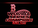 Boston Red Sox World Series Champions 04 LED Neon Sign USB - Red - TheLedHeroes