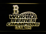FREE Boston Red Sox World Series Champions 04 LED Sign - Yellow - TheLedHeroes
