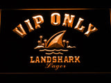 Landshark Lager VIP Only LED Neon Sign USB - Orange - TheLedHeroes