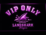 Landshark Lager VIP Only LED Neon Sign USB - Purple - TheLedHeroes