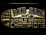 FREE Boston Red Sox World Series Champions 07 LED Sign - Yellow - TheLedHeroes
