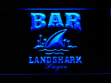 FREE Landshark Lager Bar LED Sign - Blue - TheLedHeroes