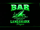 FREE Landshark Lager Bar LED Sign - Green - TheLedHeroes