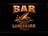 FREE Landshark Lager Bar LED Sign - Orange - TheLedHeroes