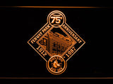 Boston Red Sox 75th Anniversary LED Neon Sign Electrical - Orange - TheLedHeroes