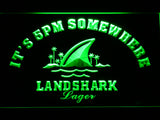 FREE Landshark Lager It's 5pm Somewhere LED Sign -  - TheLedHeroes