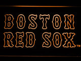 Boston Red Sox (3) LED Neon Sign Electrical - Orange - TheLedHeroes