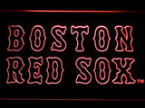 Boston Red Sox (3) LED Neon Sign USB - Red - TheLedHeroes