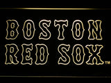 Boston Red Sox (3) LED Neon Sign Electrical - Yellow - TheLedHeroes