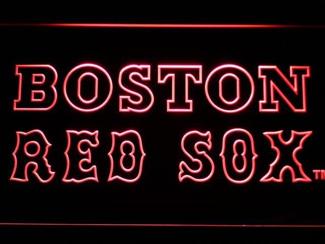 Boston Red Sox (4) LED Neon Sign Electrical - Red - TheLedHeroes