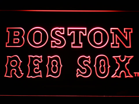 FREE Boston Red Sox (4) LED Sign - Red - TheLedHeroes