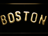 FREE Boston Red Sox (5) LED Sign - Yellow - TheLedHeroes