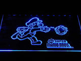 Super Mario Bros LED Neon Sign USB - Blue - TheLedHeroes