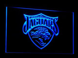 Jacksonville Jaguars LED Neon Sign USB - Blue - TheLedHeroes
