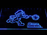 Super Mario Bros LED Sign - Blue - TheLedHeroes