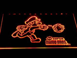 Super Mario Bros LED Neon Sign Electrical - Orange - TheLedHeroes