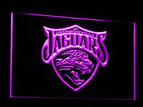 Jacksonville Jaguars LED Neon Sign USB - Purple - TheLedHeroes