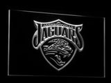 Jacksonville Jaguars LED Neon Sign USB - White - TheLedHeroes