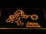 Super Mario Bros LED Neon Sign USB - Yellow - TheLedHeroes