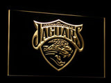 Jacksonville Jaguars LED Neon Sign USB - Yellow - TheLedHeroes