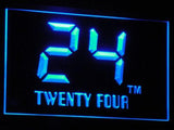 24 Twenty Four LED Neon Sign Electrical - Blue - TheLedHeroes