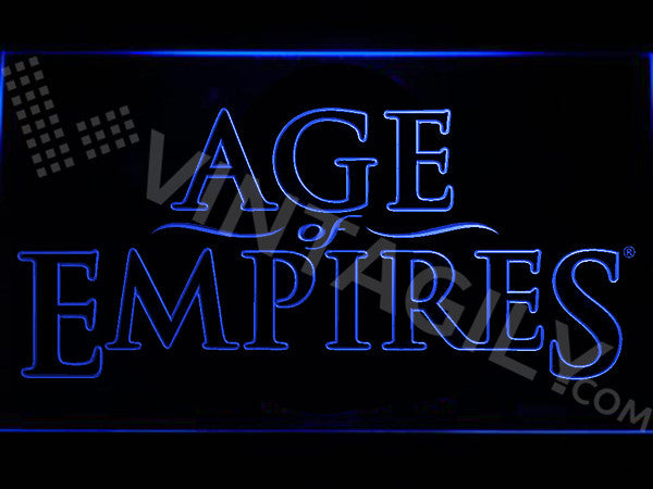 Age of Empires LED Sign - Blue - TheLedHeroes
